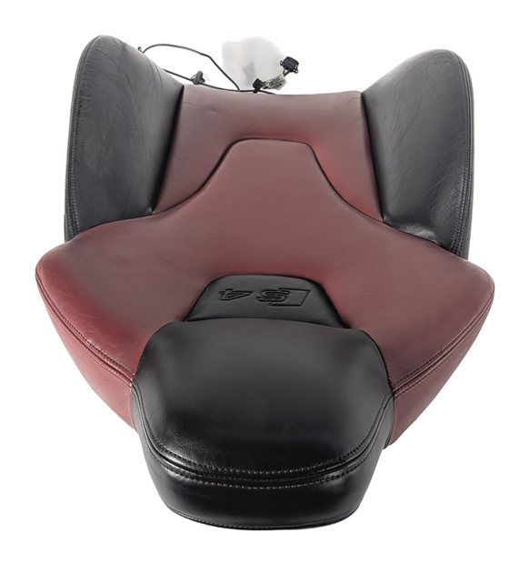 Thumbnail 6: 2011 AUDI S4 (B8 8K) FRONT LEFT DRIVER UPPER SEAT BACK CUSHION HEATED (Red)