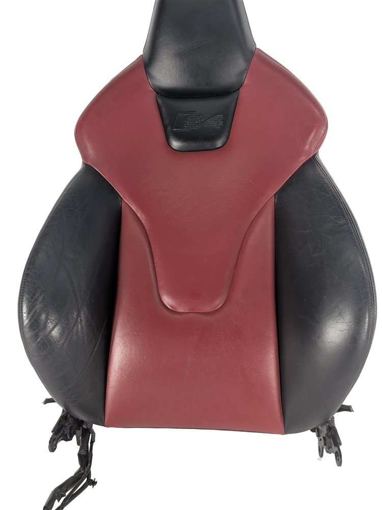 Thumbnail 2: 2011 AUDI S4 (B8 8K) FRONT RIGHT PASSENGER UPPER SEAT BACK CUSHION HEATED (Red)