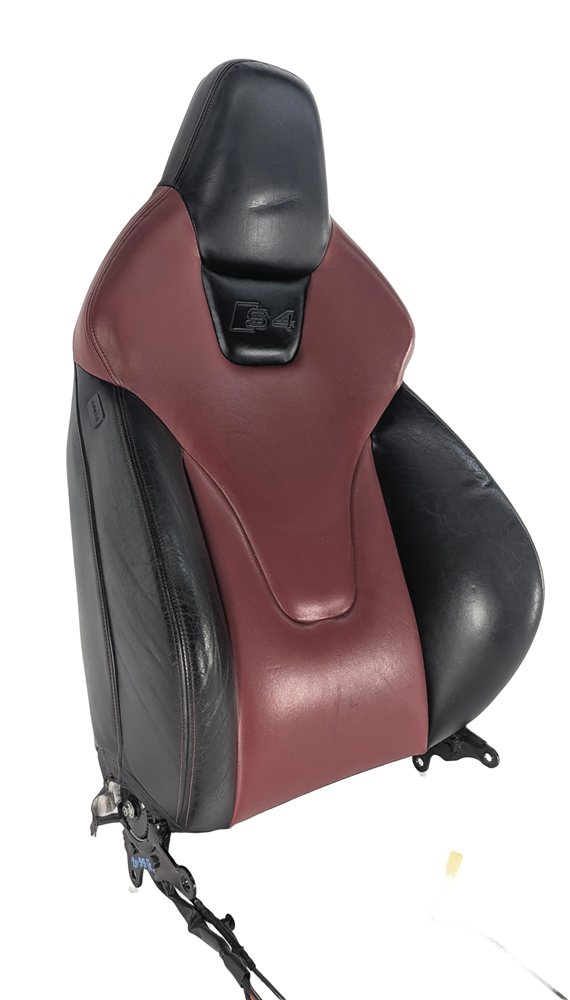 Thumbnail 5: 2011 AUDI S4 (B8 8K) FRONT RIGHT PASSENGER UPPER SEAT BACK CUSHION HEATED (Red)