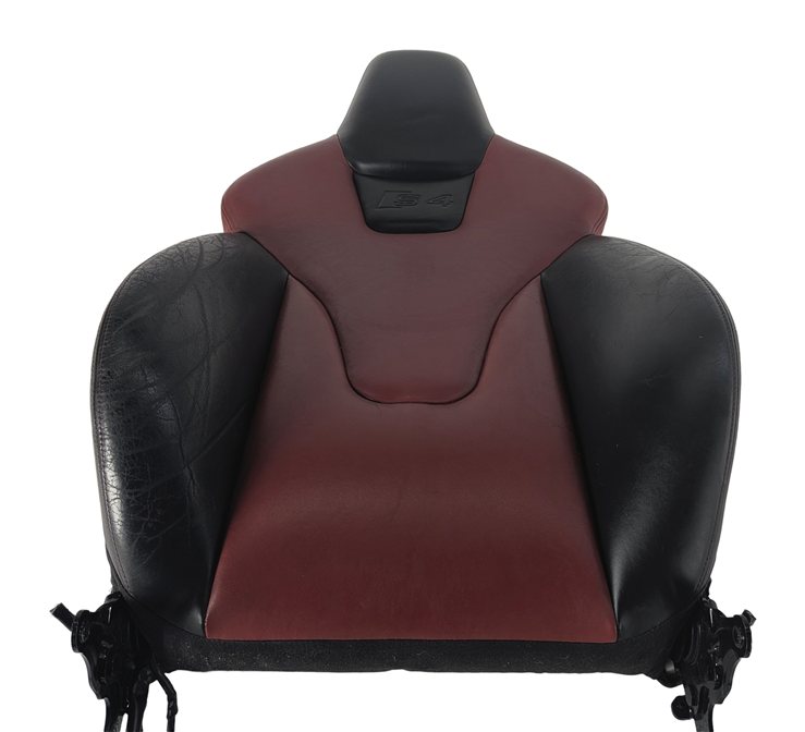 Thumbnail 7: 2011 AUDI S4 (B8 8K) FRONT RIGHT PASSENGER UPPER SEAT BACK CUSHION HEATED (Red)