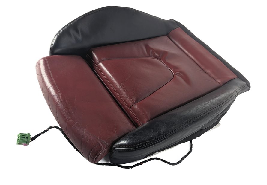 Thumbnail 2: 2011 AUDI S4 (B8 8K) FRONT LEFT DRIVER SEAT BOTTOM CUSHION HEATED (Red)