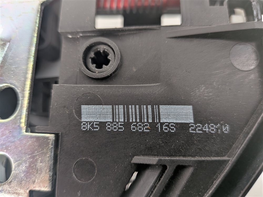 Thumbnail 4: 2011 AUDI S4 (B8 8K) REAR RIGHT SEAT BACK FOLDING RELEASE LATCH HANDLE LOCK