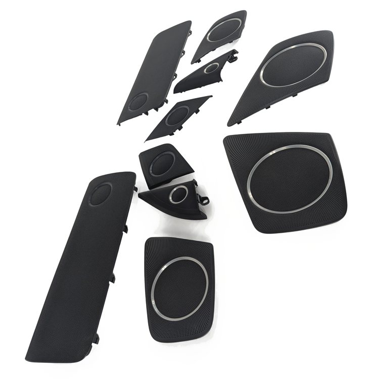 Thumbnail 4: 2011 AUDI S4 (B8 8K) BANG & OLUFSEN B&O AUDIO SPEAKER GRILLE COVER SET/10