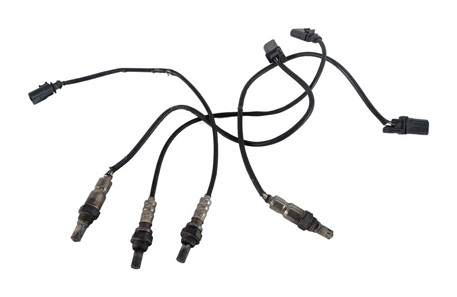 2011 AUDI S4 (B8 8K) 3.0L SUPER (CCBA) ENGINE OXYGEN O2 LAMBDA SENSOR SET/4