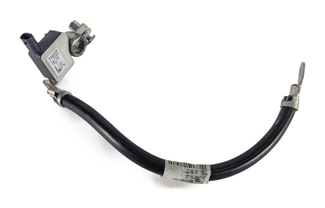 2011 AUDI S4 (B8 8K) 3.0L NEGATIVE GROUND BATTERY CABLE w/ MONITOR SENSOR
