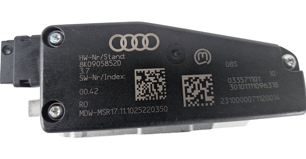 Thumbnail 4: 2011 AUDI S4 (B8 8K) ELECTRONIC STEERING COLUMN LOCK MODULE COMPUTER ELV