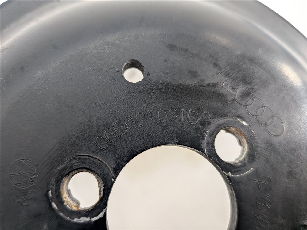 Thumbnail 5: 2011 AUDI S4 (B8 8K) 3.0L SUPER (CCBA) ENGINE WATER COOLANT PUMP PULLEY