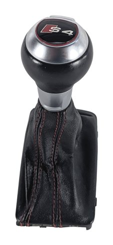 2011 AUDI S4 (B8 8K) AUTOMATIC TRANSMISSION SHIFT SHIFTER KNOB w/BOOT