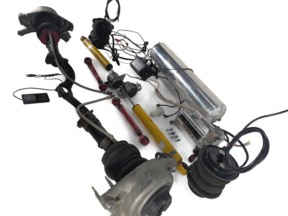 Thumbnail 5: 2011 AUDI S4 (B8 8K) AIR LIFT AIR RIDE SUSPENSION COMPRESSOR TANK STRUTS KIT