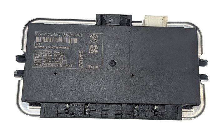 Thumbnail 3: 10-17 BMW 5 6 7 M5 X3 X4 (F06 F10 F12 F25 F26) FRM III BODY LIGHT CONTROL MODULE