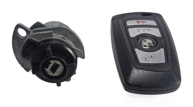 Thumbnail 5: 2016 BMW 535D F10 3.0L N57 DDE CAS GATEWAY KEY IGNITION LOCK MODULE SET