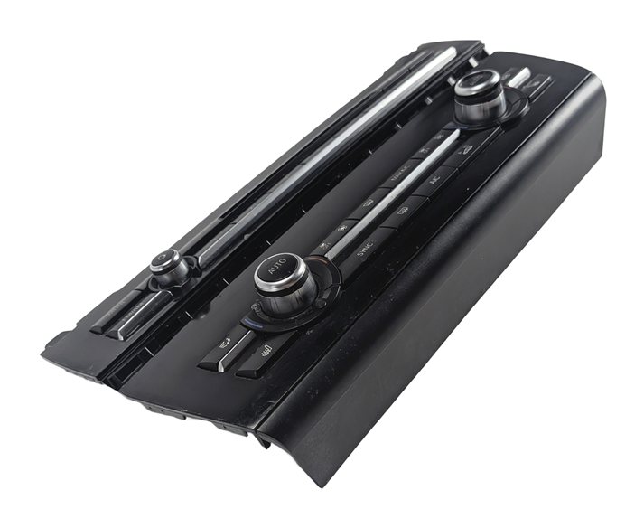 11-16 BMW 5 M5 SERIES (F10) HEATER A/C TEMPERATURE & RADIO CONTROL PANEL (BLACK)