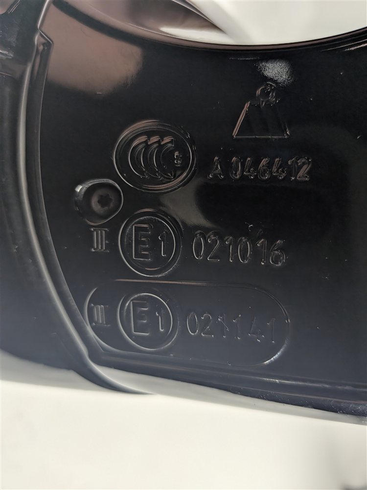 Thumbnail 11: 14-16 BMW 528i 535i 550i F10 LEFT DRIVER MIRROR w/CAMERA PFOLD (Black)