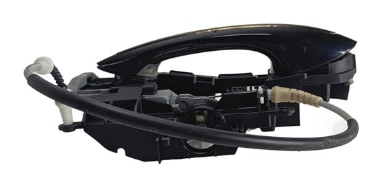 Thumbnail 2: 2009-2018 BMW 5 7 SERIES (F01 F02 F10) REAR LEFT COMFORT DOOR HANDLE (Black)