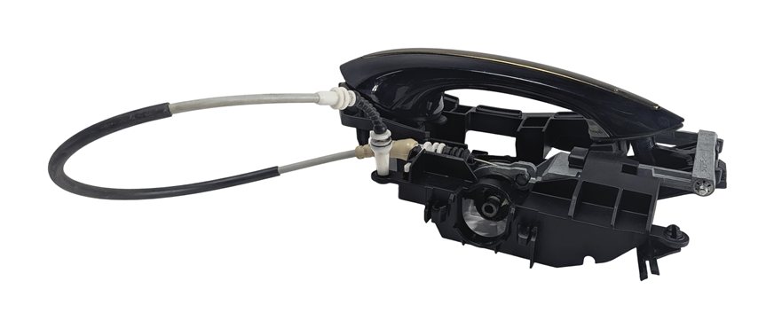 Thumbnail 5: 2009-2018 BMW 5 7 SERIES (F01 F02 F10) FRONT RIGHT COMFORT DOOR HANDLE (Black)