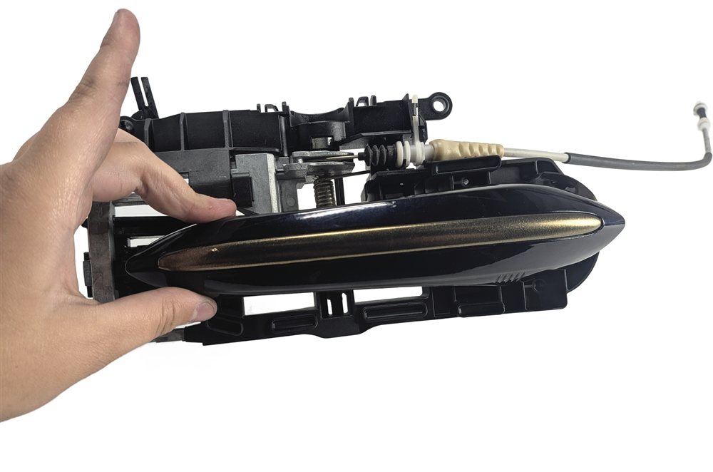 Thumbnail 6: 2009-2018 BMW 5 7 SERIES (F01 F02 F10) FRONT RIGHT COMFORT DOOR HANDLE (Black)