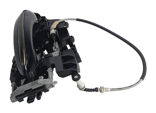 Thumbnail 4: 11-16 BMW 528i 535i 550i M5 (F10) LEFT FRONT DRIVER COMFORT DOOR HANDLE(Black)