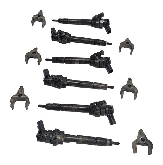 Thumbnail 3: 2014-2018 BMW 328i 535i 740i X5 - 2.0L / 3.0L DIESEL ENGINE FUEL INJECTOR SET 6