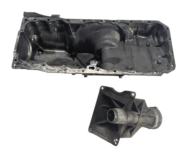 Thumbnail 3: 14-18 BMW 328D 535D X5 2.0L 3.0L DIESEL ENGINE OIL PAN SUMP LOWER