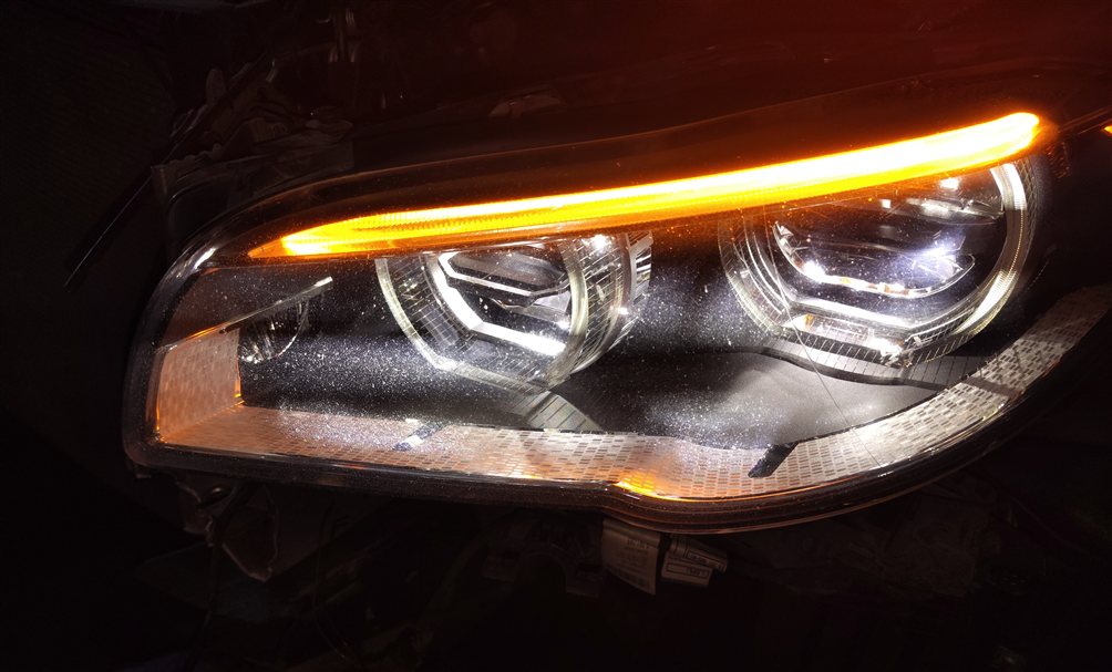 Thumbnail 2: 2014-2016 BMW 528i 535i 550i F10 LEFT DRIVER LED ADAPTIVE HEADLIGHT LAMP