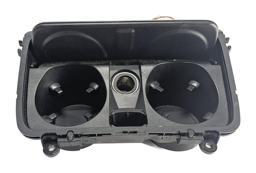 Thumbnail 7: 2016 BMW 535D F10 FRONT CENTER CONSOLE CUP HOLDER w/TRIM COVER (Fineline)