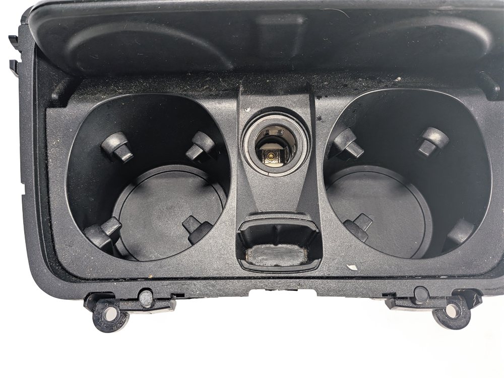 Thumbnail 8: 2016 BMW 535D F10 FRONT CENTER CONSOLE CUP HOLDER w/TRIM COVER (Fineline)