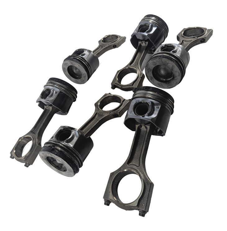 14-18 BMW 535i 740i X5 N57T 3.0L DIESEL ENGINE PISTON & CONNECTING ROD SET/6