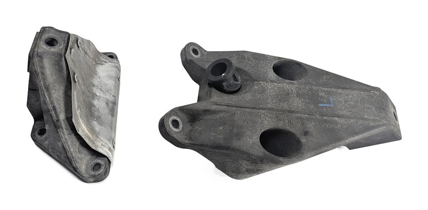Thumbnail 3: 2016 BMW 535D F10 3.0L N57 ENGINE LEFT RIGHT MOTOR MOUNT SUPPORT BRACKET SET/2
