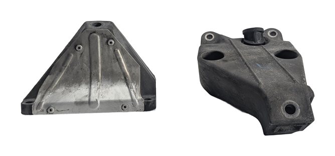Thumbnail 4: 2016 BMW 535D F10 3.0L N57 ENGINE LEFT RIGHT MOTOR MOUNT SUPPORT BRACKET SET/2