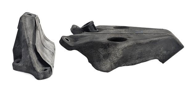 Thumbnail 7: 2016 BMW 535D F10 3.0L N57 ENGINE LEFT RIGHT MOTOR MOUNT SUPPORT BRACKET SET/2