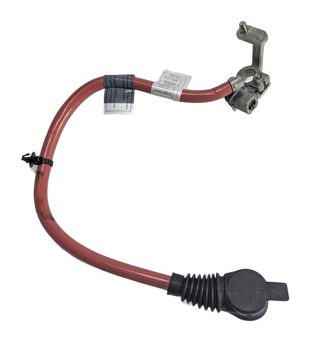 Thumbnail 4: 2016 BMW 535D F10 3.0L POSITIVE BATTERY CABLE w/TERMINAL JUNCTION BOX