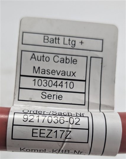 Thumbnail 7: 2016 BMW 535D F10 3.0L POSITIVE BATTERY CABLE w/TERMINAL JUNCTION BOX