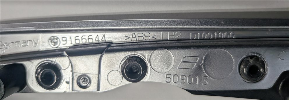 Thumbnail 11: 2016 BMW 535D F10 INTERIOR DASH CENTER CONSOLE DOOR TRIM SET (Fineline)