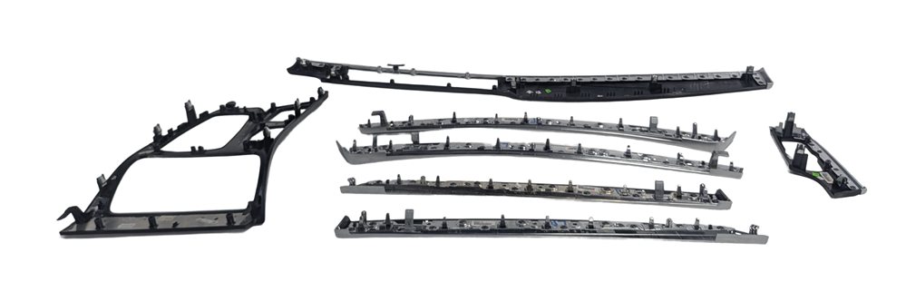 Thumbnail 3: 2016 BMW 535D F10 INTERIOR DASH CENTER CONSOLE DOOR TRIM SET (Fineline)