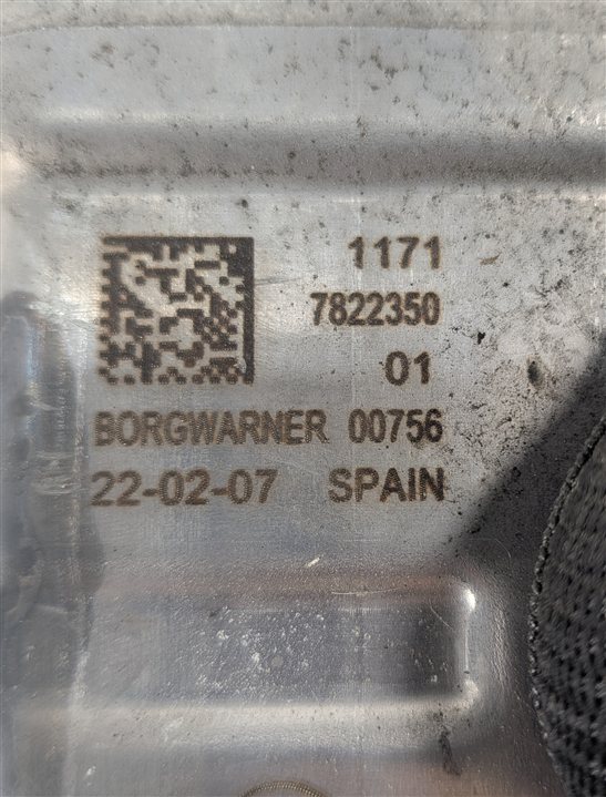 Thumbnail 8: 14-18 BMW 328i 535i 740I X3 X5 F30 F01 F10 F15 DIESEL ENGINE EGR VALVE ASSEMBLY