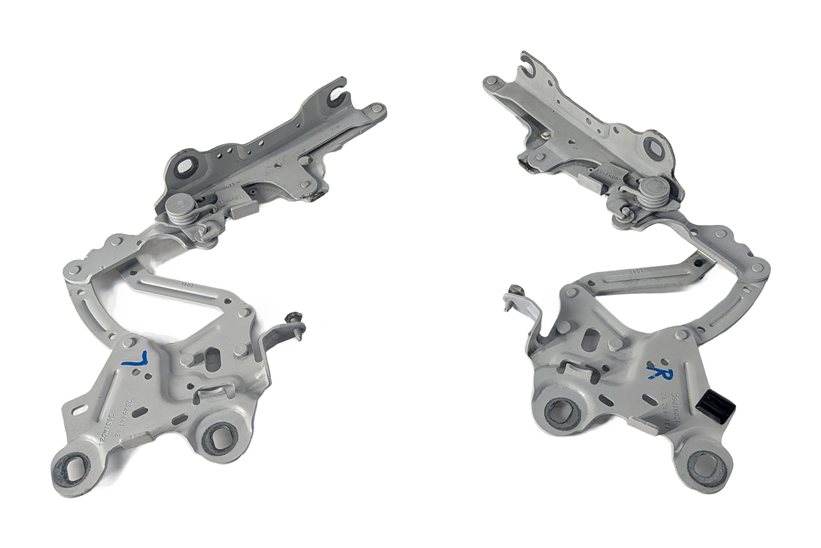 Thumbnail 2: 2016-2023 BMW X1 X2 (F39 F48) FRONT LEFT & RIGHT HOOD HINGE SET 2 (White)
