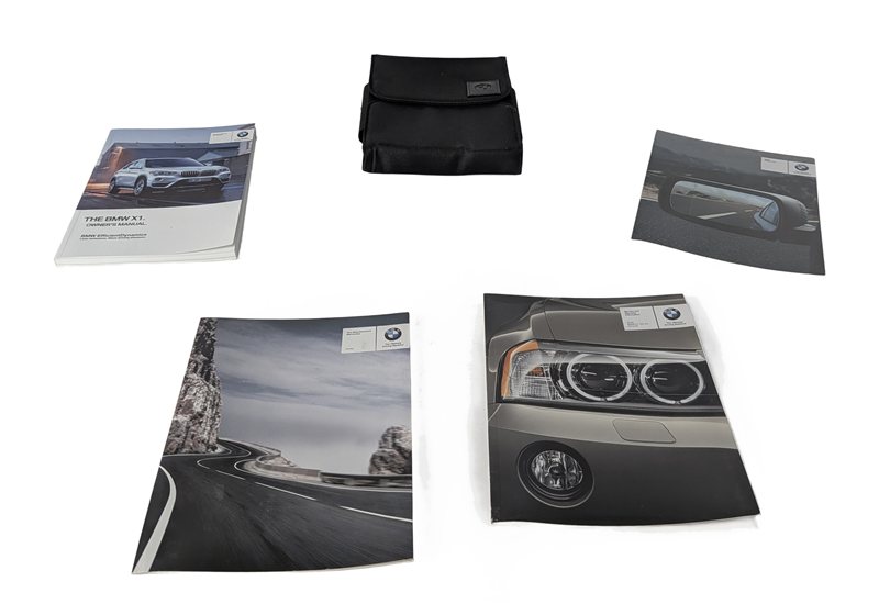 2016 BMW X1 (F48) 2.0L OWNER'S MANUAL BOOKLET GUIDE HANDBOOK w/ CASE SET/4