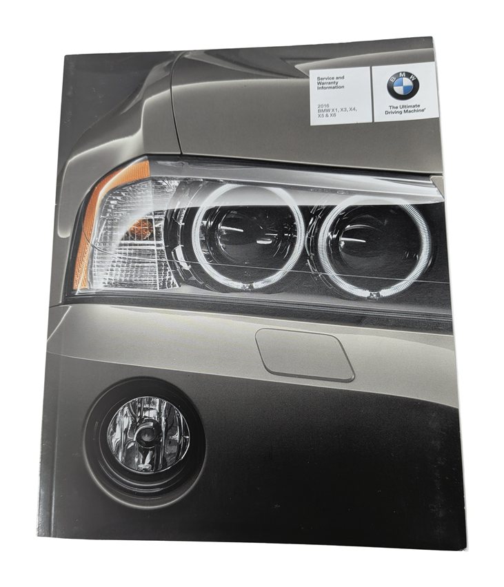 Thumbnail 5: 2016 BMW X1 (F48) 2.0L OWNER'S MANUAL BOOKLET GUIDE HANDBOOK w/ CASE SET/4