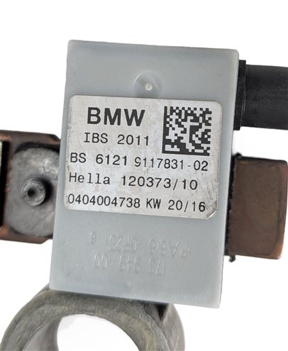 Thumbnail 8: 2016 BMW X1 (F48) 2.0L NEGATIVE GROUND BATTERY CABLE w/ IBS SENSOR TERMINAL