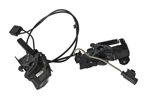 2016 BMW X1 (F48) FRONT HOOD LID LOCK LATCH w/ RELEASE CABLE SET/2