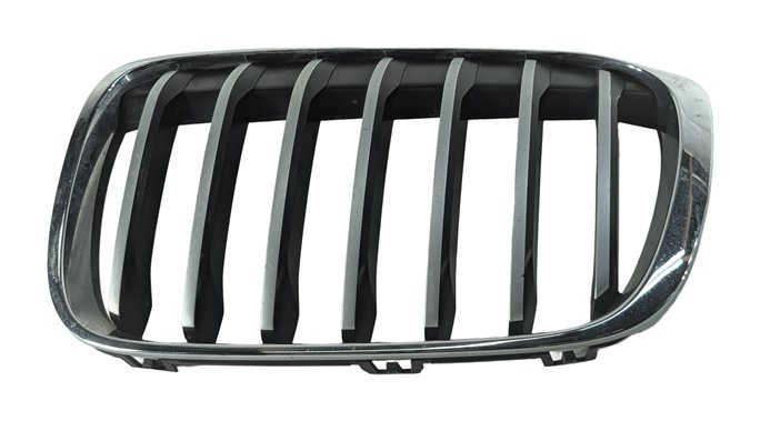 Thumbnail 3: 2016-2019 BMW X1 (F48) FRONT LEFT & RIGHT HOOD KIDNEY VENT GRILLE TRIM SET-2