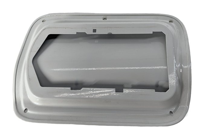 Thumbnail 6: 16-22 BMW X1 F48 REAR FUEL GAS FILL TANK DOOR LID COVER (White)