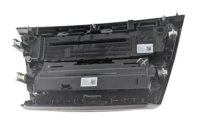 Thumbnail 5: 16-20 BMW X1 X2 (F39 F48) A/C HEAD CLIMATE RADIO CONTROL PANEL w/ TRIM