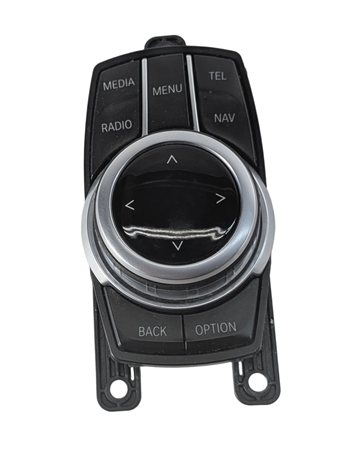 Thumbnail 2: 2016-2020 BMW i3 X1 F48 iDRIVE MEDIA CONTROL KNOB DIAL BUTTON PANEL