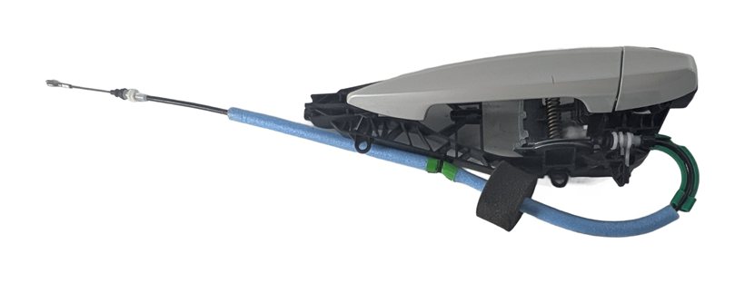 Thumbnail 2: 2016-2021 BMW X1 (F48) REAR LEFT EXTERIOR OUTSIDE OUTER DOOR HANDLE (White)