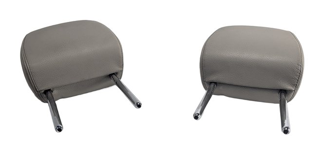 2016-2023 BMW X1 X2 (F48 F39) FRONT LEATHER SEAT HEADREST SET/2 (Oyster)