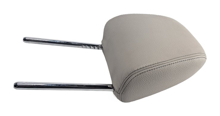 Thumbnail 4: 2016-2023 BMW X1 X2 (F48 F39) FRONT LEATHER SEAT HEADREST SET/2 (Oyster)