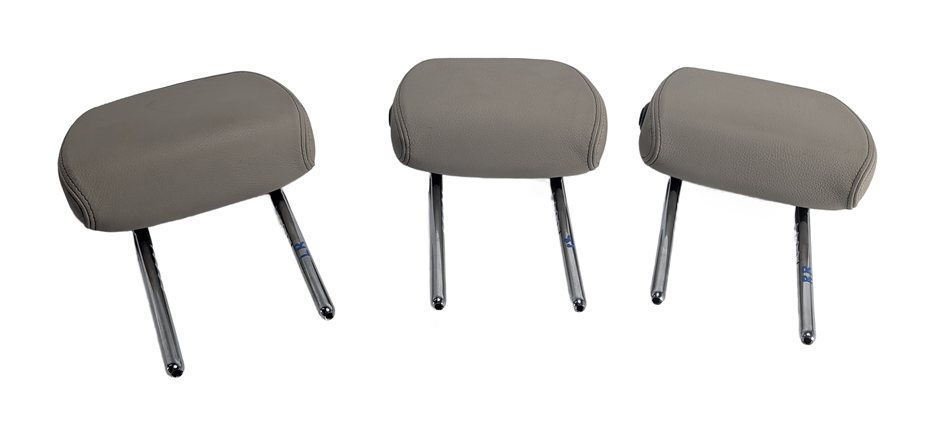 Thumbnail 2: 2016-2023 BMW X1 X2 (F48 F39) REAR SEAT HEADREST HEAD REST LEATHER SET/3(Oyster)