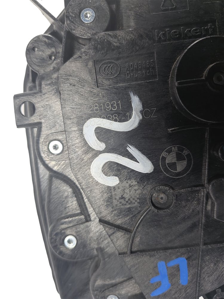 Thumbnail 7: 2014-2019 BMW I3 X1 X2 X5 X6 (F15 F16 F39 F48) FRONT LEFT DRIVER DOOR LOCK LATCH