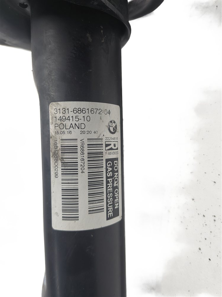 Thumbnail 6: 16-19 BMW X1 (F48) FRONT LEFT & RIGHT STANDARD SUSPENSION SHOCK STRUT SET